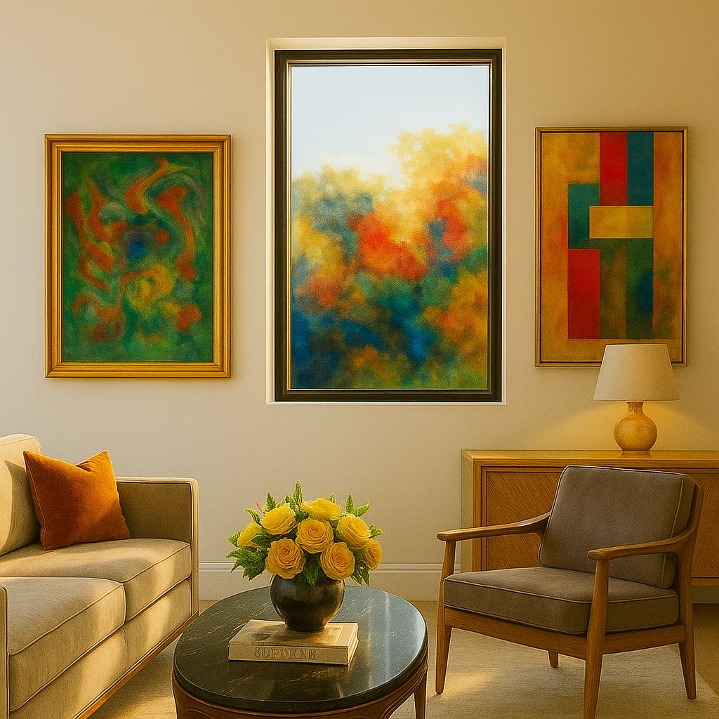 Elegant interior living room – symbolizing peace of mind